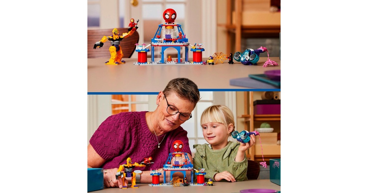 LEGO 10794 Marvel Spidey und seine Super-Freunde Das Hauptquartier von Spideys Team, Konstruktionsspielzeug