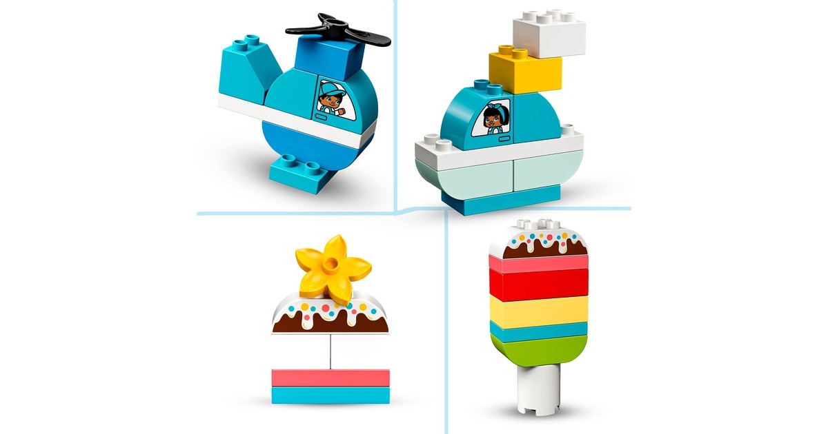 LEGO 10909 DUPLO Mein erster Bauspaß, Konstruktionsspielzeug