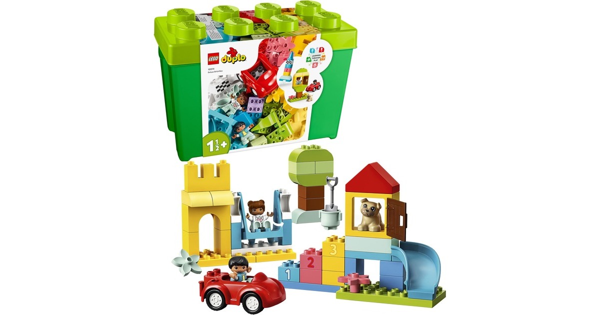 LEGO 10914 DUPLO Deluxe Steinebox, Konstruktionsspielzeug