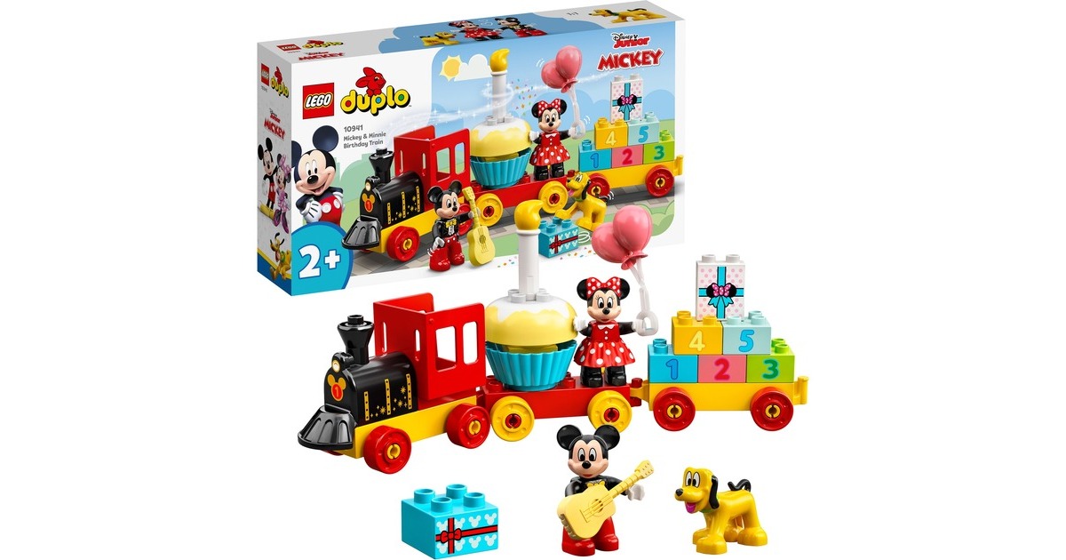 LEGO 10941 DUPLO Mickys und Minnies Geburtstag, Konstruktionsspielzeug