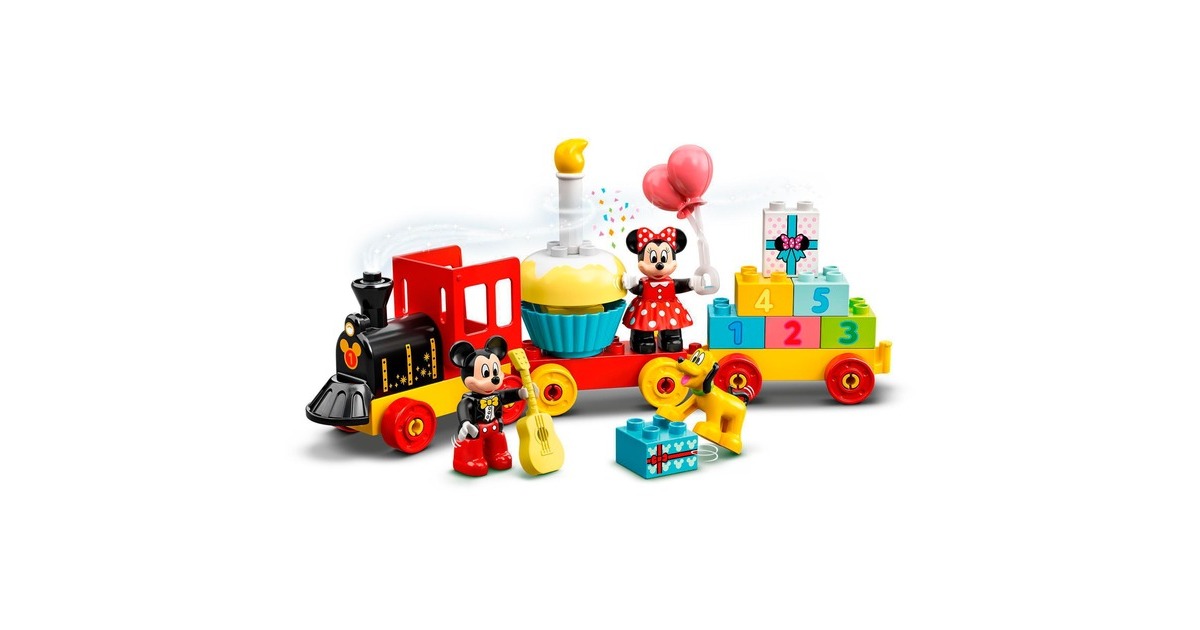 LEGO 10941 DUPLO Mickys und Minnies Geburtstag, Konstruktionsspielzeug