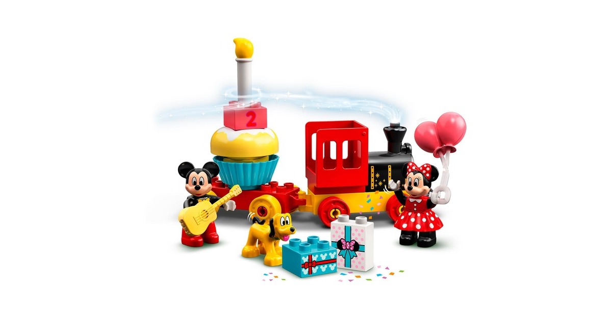 LEGO 10941 DUPLO Mickys und Minnies Geburtstag, Konstruktionsspielzeug