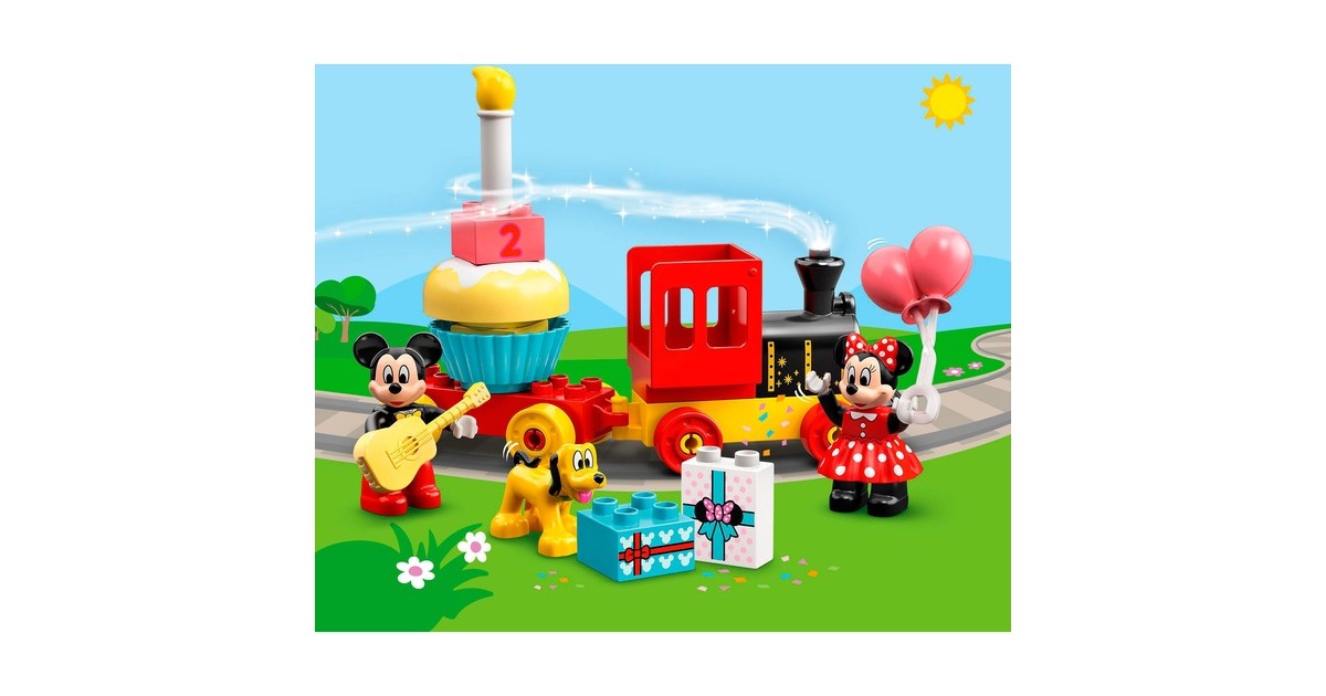 LEGO 10941 DUPLO Mickys und Minnies Geburtstag, Konstruktionsspielzeug