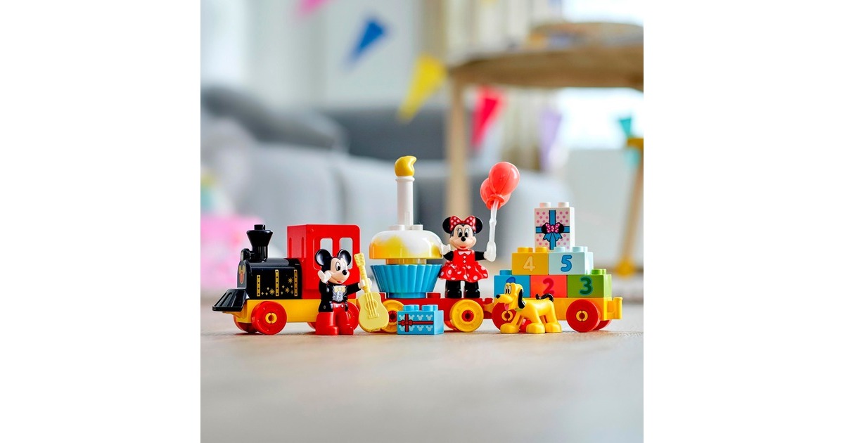 LEGO 10941 DUPLO Mickys und Minnies Geburtstag, Konstruktionsspielzeug