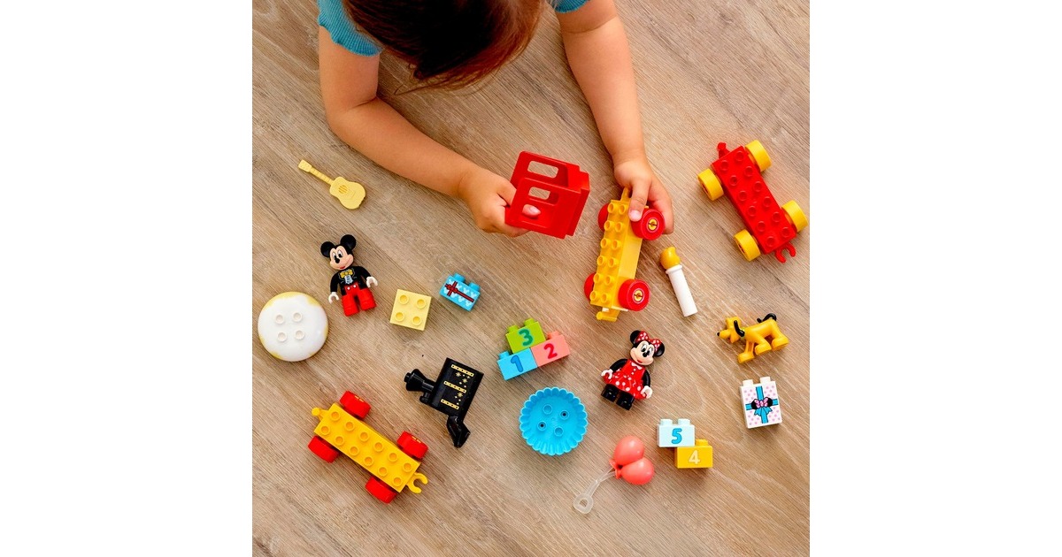 LEGO 10941 DUPLO Mickys und Minnies Geburtstag, Konstruktionsspielzeug