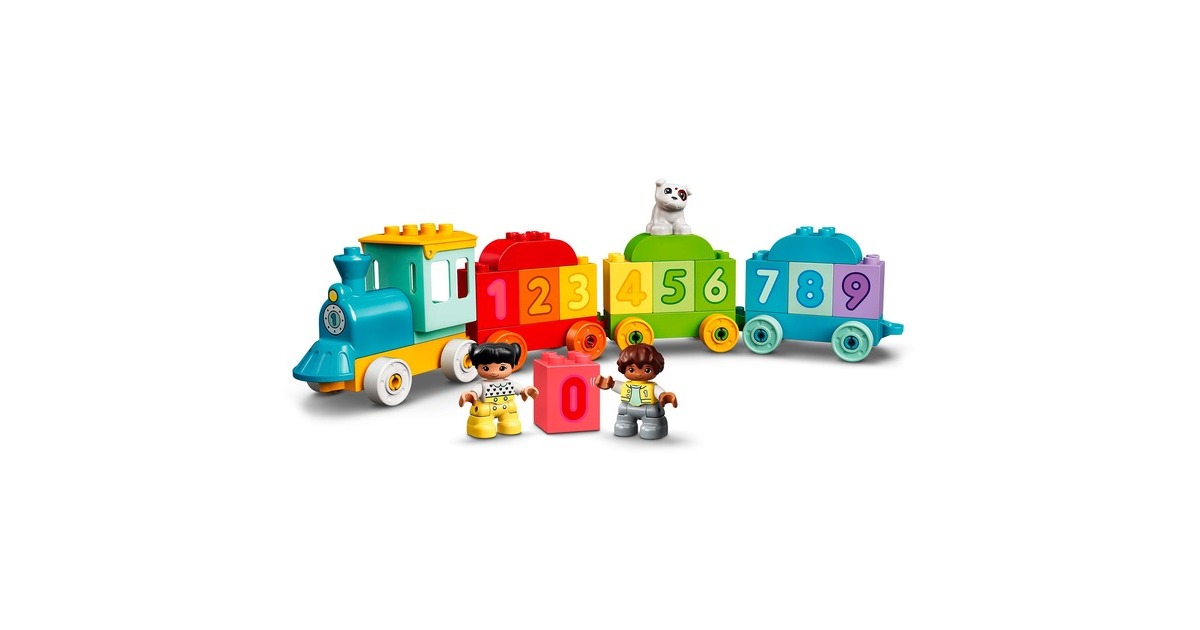 LEGO 10954 DUPLO Zahlenzug - Zählen lernen, Konstruktionsspielzeug
