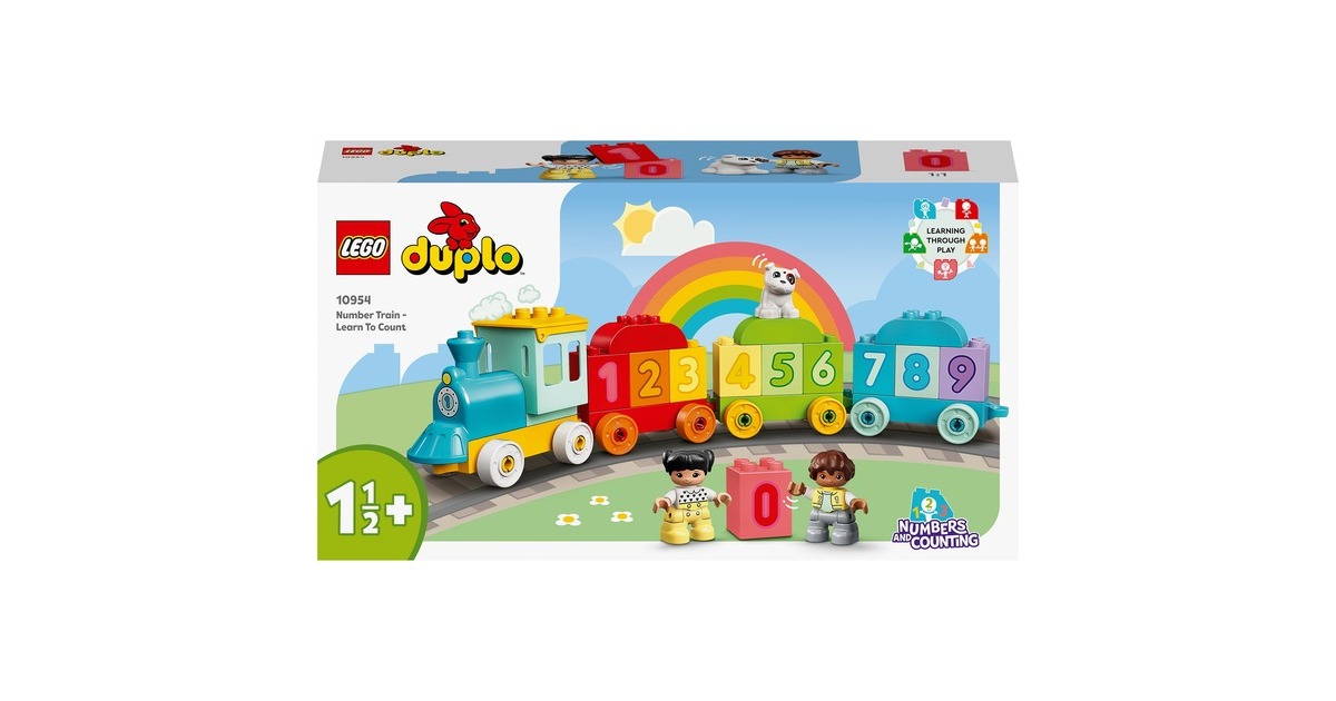 LEGO 10954 DUPLO Zahlenzug - Zählen lernen, Konstruktionsspielzeug