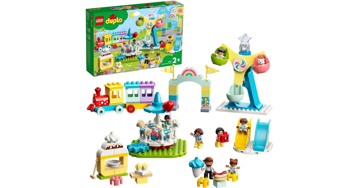 LEGO 10956 DUPLO Erlebnispark, Konstruktionsspielzeug