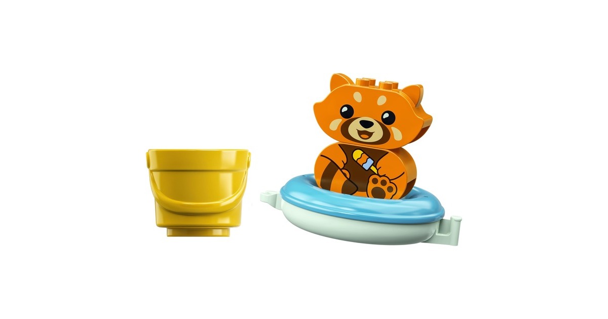 LEGO 10964 DUPLO Badewannenspaß: Schwimmender Panda, Konstruktionsspielzeug