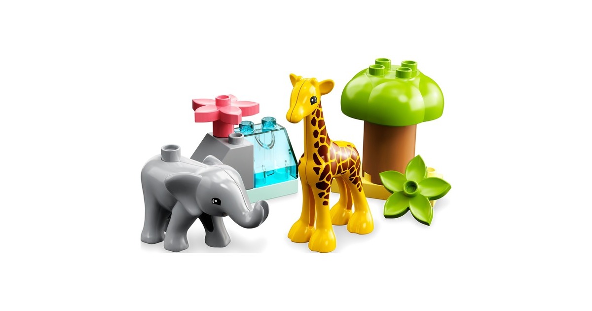 LEGO 10971 DUPLO Wilde Tiere Afrikas, Konstruktionsspielzeug