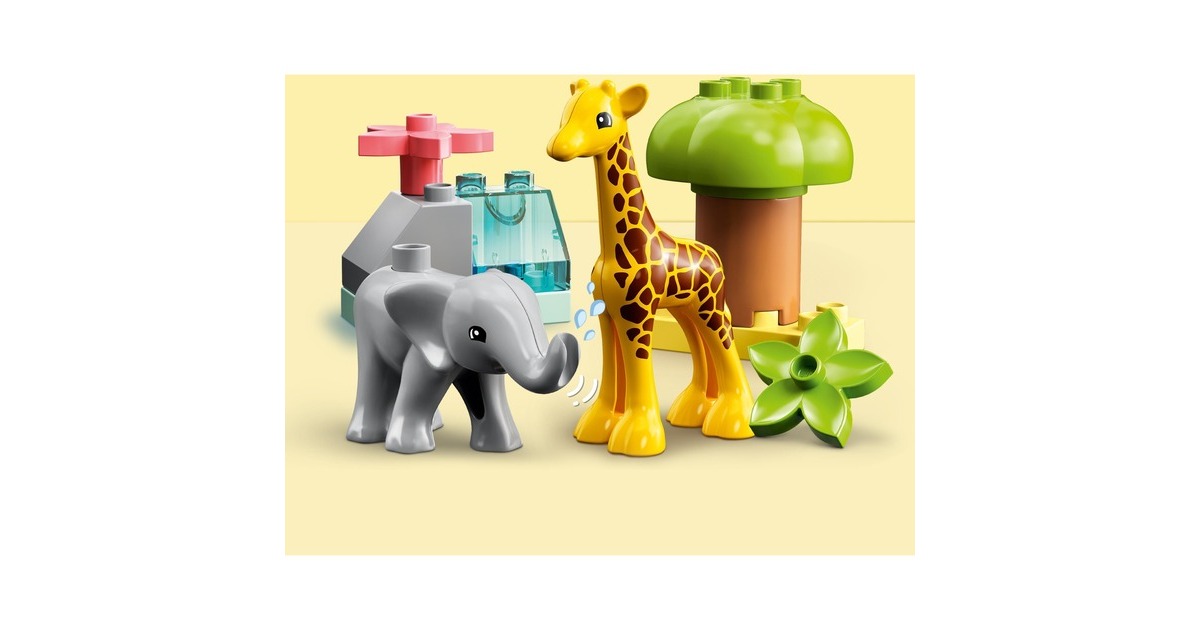 LEGO 10971 DUPLO Wilde Tiere Afrikas, Konstruktionsspielzeug
