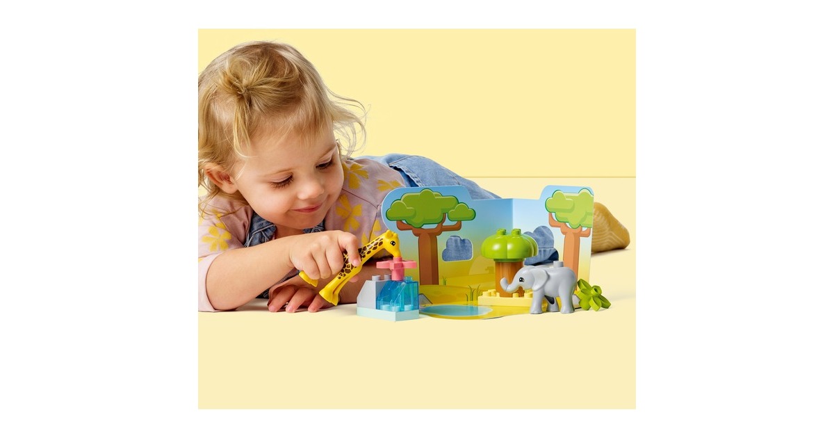 LEGO 10971 DUPLO Wilde Tiere Afrikas, Konstruktionsspielzeug