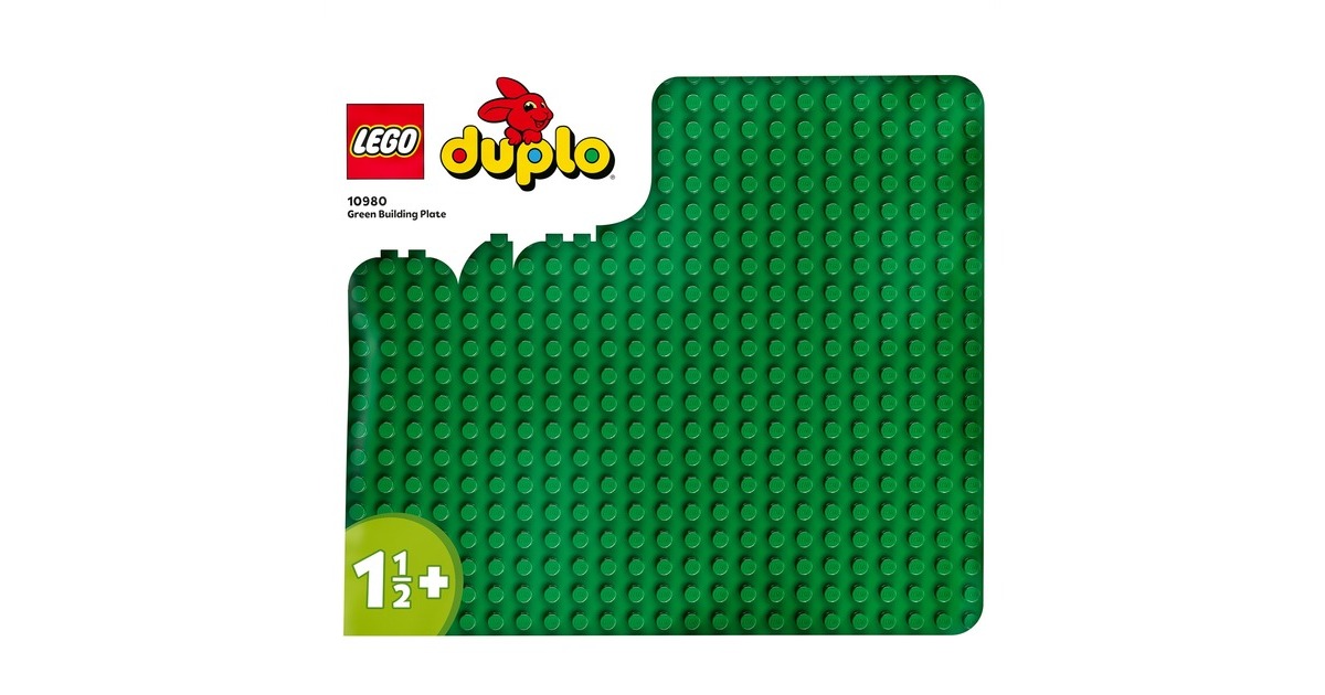 LEGO 10980 DUPLO Bauplatte in Grün, Konstruktionsspielzeug(grün)