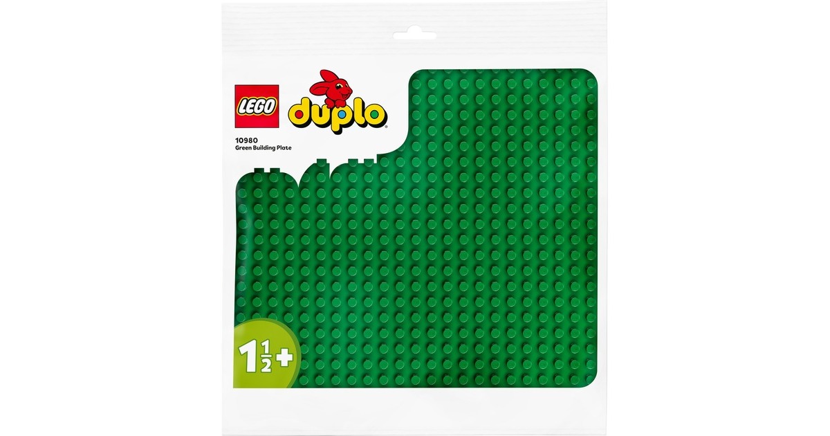 LEGO 10980 DUPLO Bauplatte in Grün, Konstruktionsspielzeug(grün)