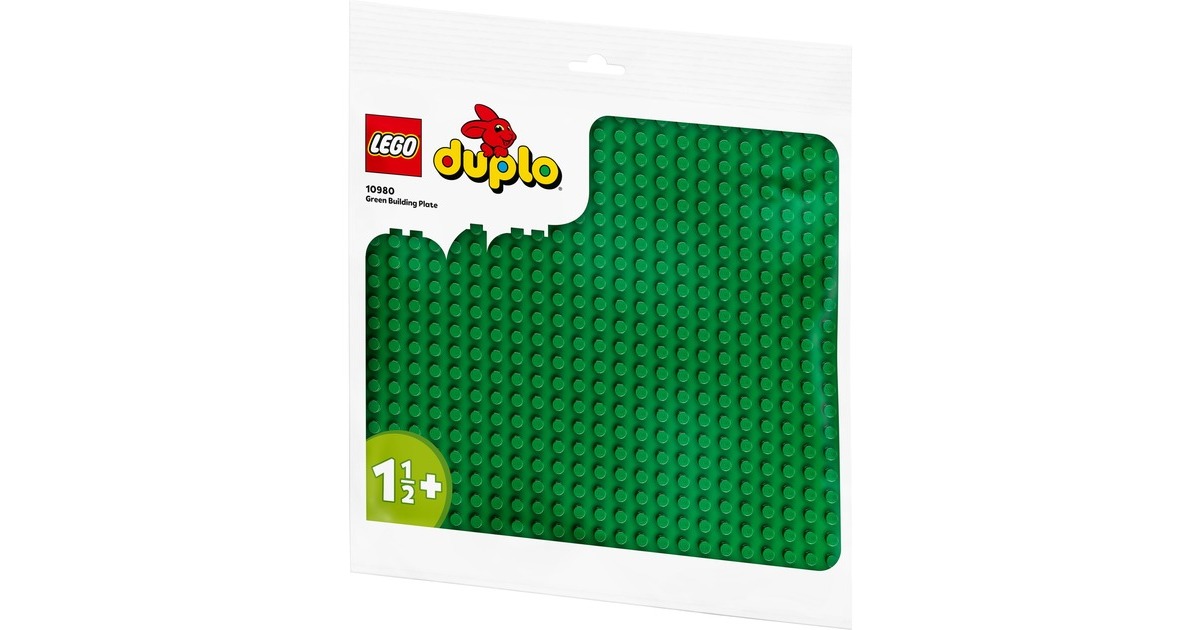 LEGO 10980 DUPLO Bauplatte in Grün, Konstruktionsspielzeug(grün)