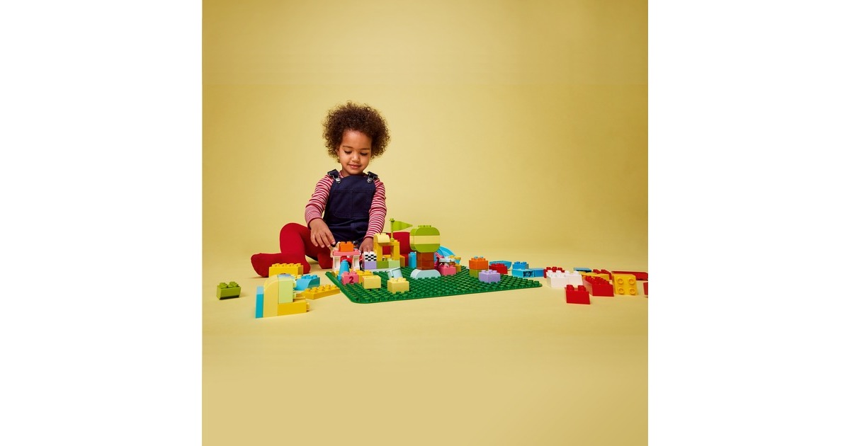 LEGO 10980 DUPLO Bauplatte in Grün, Konstruktionsspielzeug(grün)