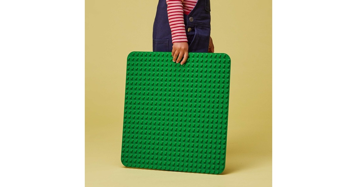 LEGO 10980 DUPLO Bauplatte in Grün, Konstruktionsspielzeug(grün)