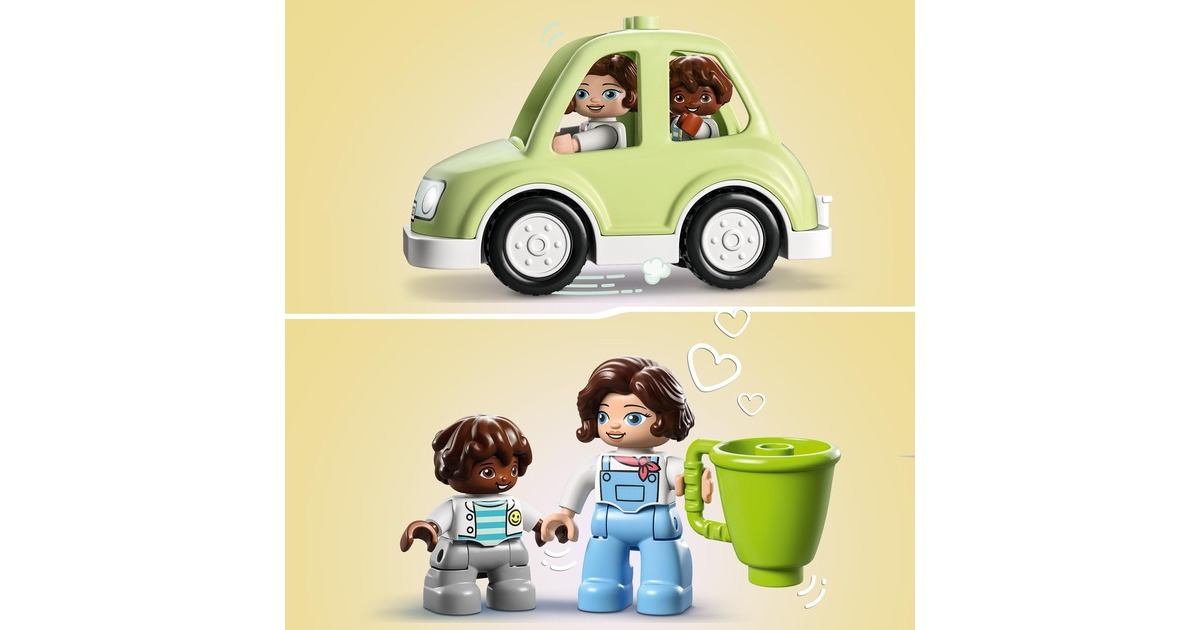 LEGO 10986 DUPLO Zuhause auf Rädern, Konstruktionsspielzeug
