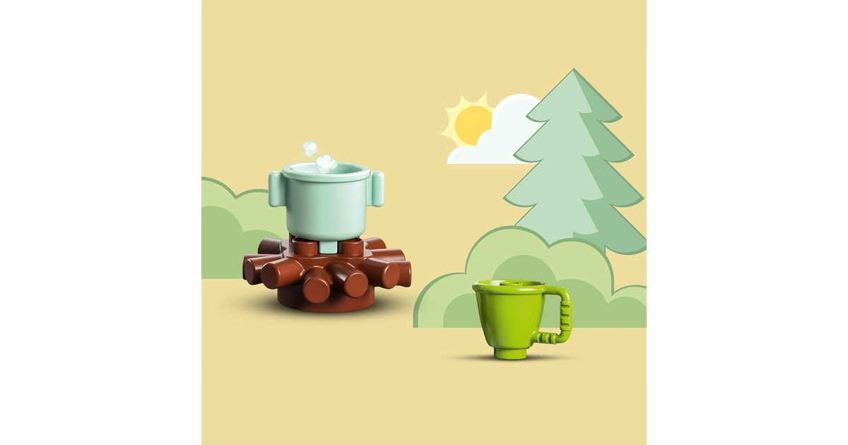 LEGO 10986 DUPLO Zuhause auf Rädern, Konstruktionsspielzeug