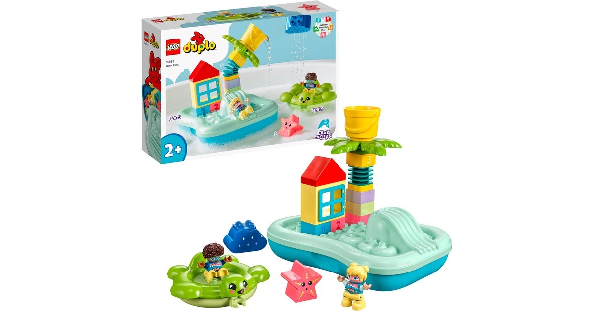 LEGO 10989 DUPLO Wasserrutsche, Konstruktionsspielzeug