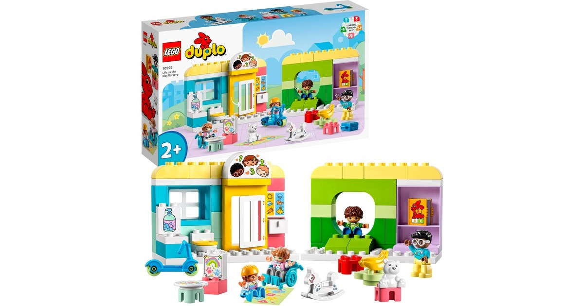 LEGO 10992 DUPLO Spielspaß in der Kita, Konstruktionsspielzeug