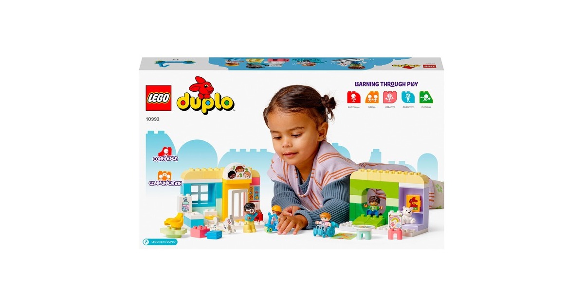 LEGO 10992 DUPLO Spielspaß in der Kita, Konstruktionsspielzeug