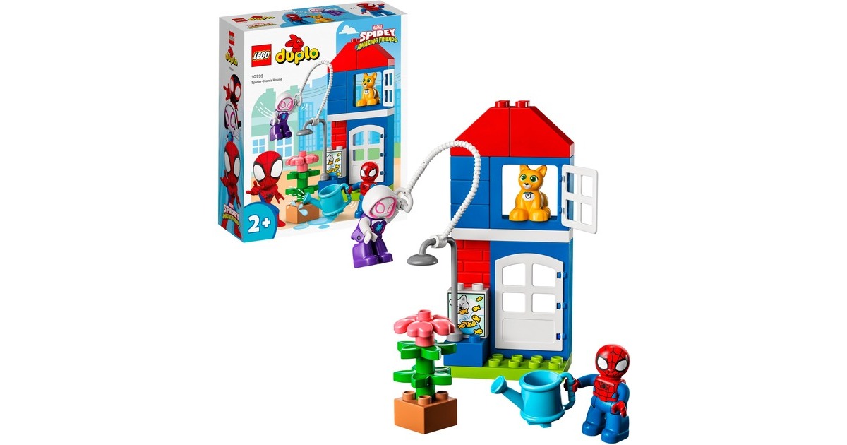 LEGO 10995 DUPLO Spider-Mans Haus, Konstruktionsspielzeug