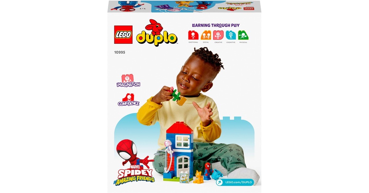 LEGO 10995 DUPLO Spider-Mans Haus, Konstruktionsspielzeug