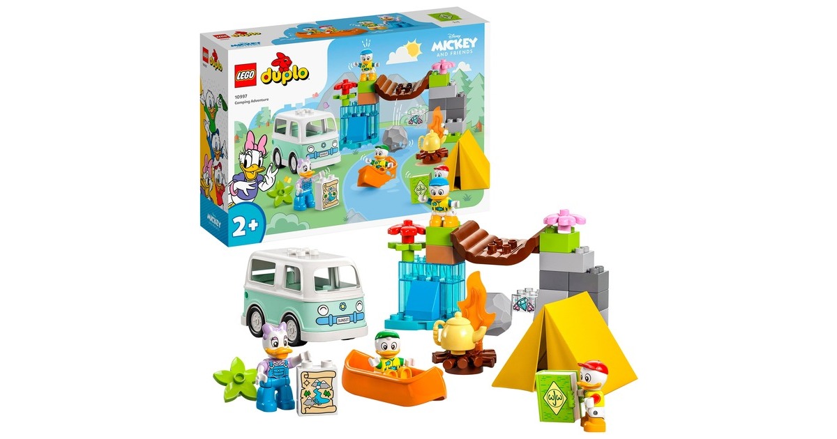 LEGO 10997 DUPLO Camping-Abenteuer, Konstruktionsspielzeug