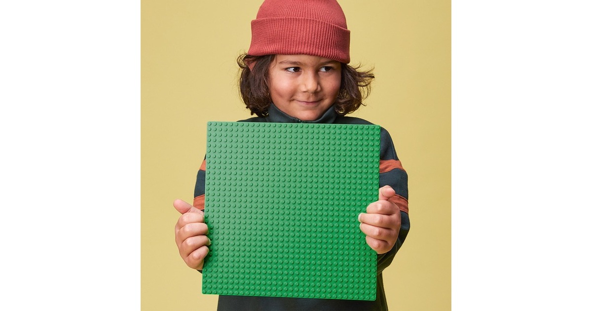 LEGO 11023 Classic Grüne Bauplatte, Konstruktionsspielzeug(grün, Quadratische Grundplatte mit 32x32 Noppen)