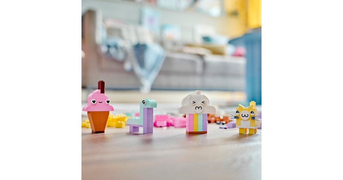 LEGO 11028 Classic Pastell Kreativ-Bauset, Konstruktionsspielzeug