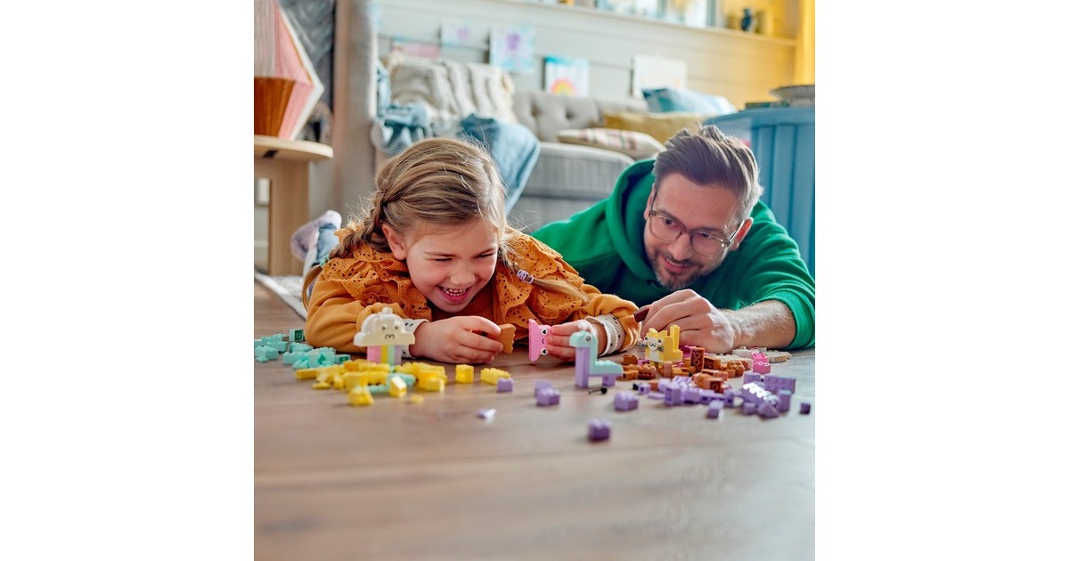 LEGO 11028 Classic Pastell Kreativ-Bauset, Konstruktionsspielzeug