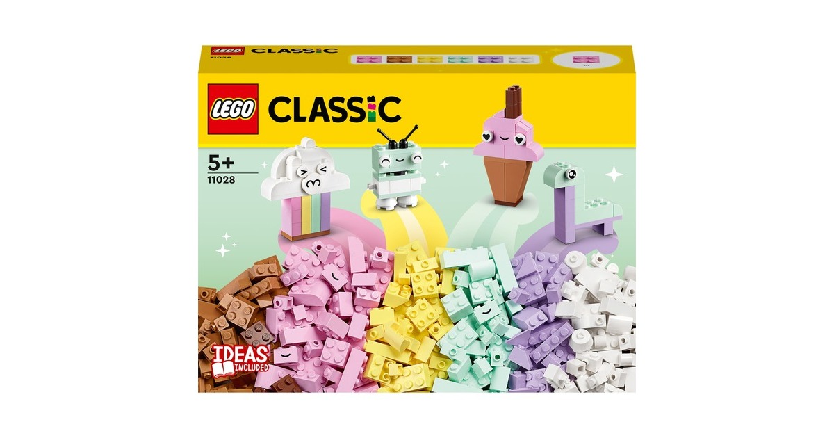 LEGO 11028 Classic Pastell Kreativ-Bauset, Konstruktionsspielzeug