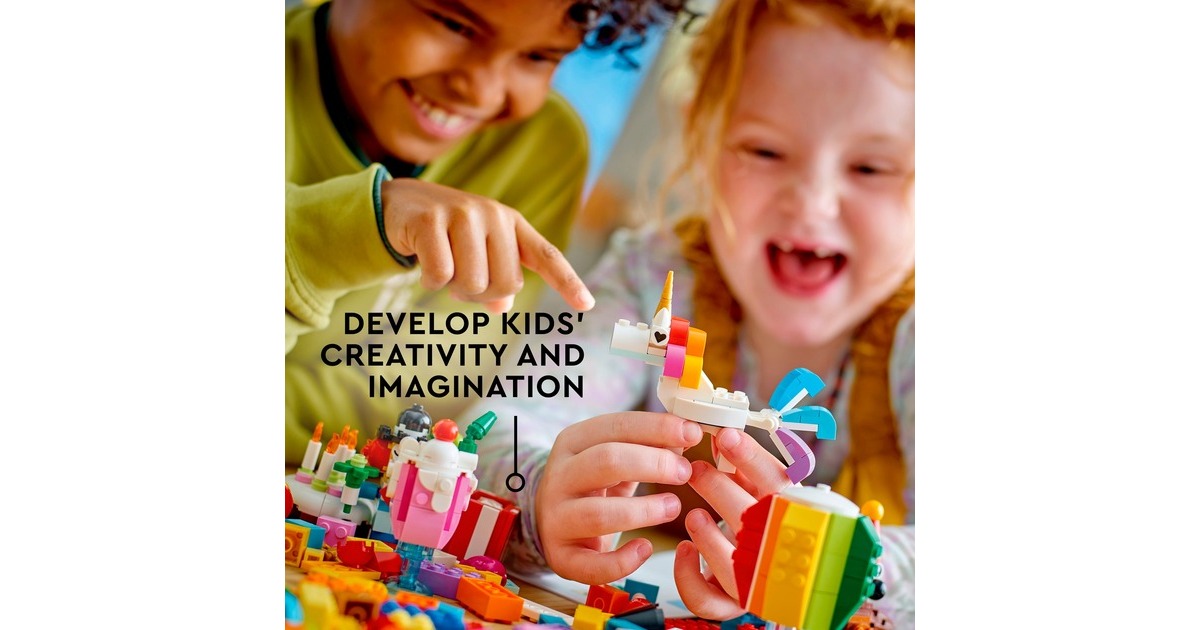 LEGO 11029 Classic Party Kreativ-Bauset, Konstruktionsspielzeug