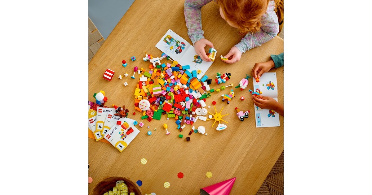LEGO 11029 Classic Party Kreativ-Bauset, Konstruktionsspielzeug