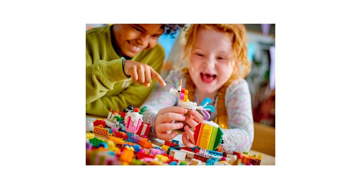 LEGO 11029 Classic Party Kreativ-Bauset, Konstruktionsspielzeug