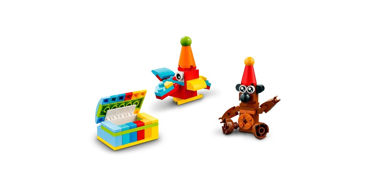LEGO 11029 Classic Party Kreativ-Bauset, Konstruktionsspielzeug