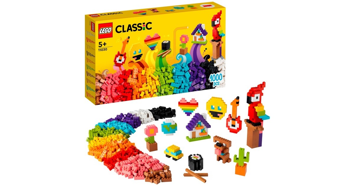 LEGO 11030 Classic Großes Kreativ-Bauset, Konstruktionsspielzeug