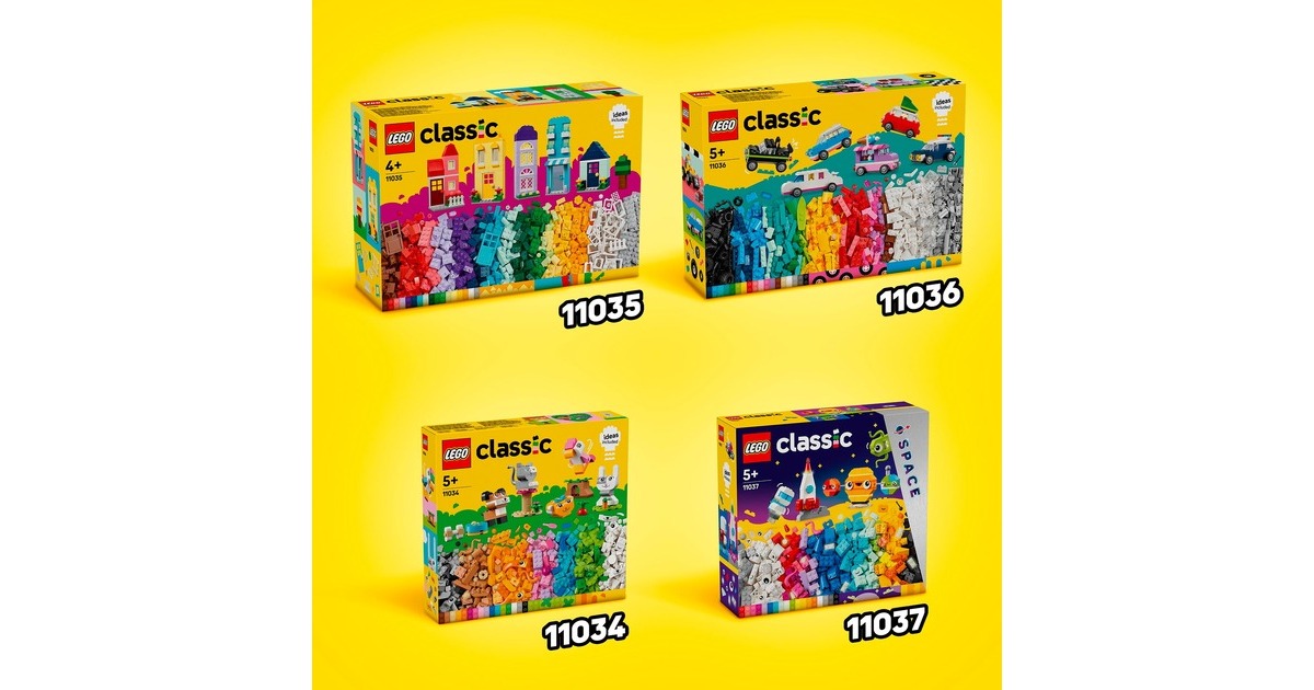 LEGO 11035 Classic Kreative Häuser, Konstruktionsspielzeug
