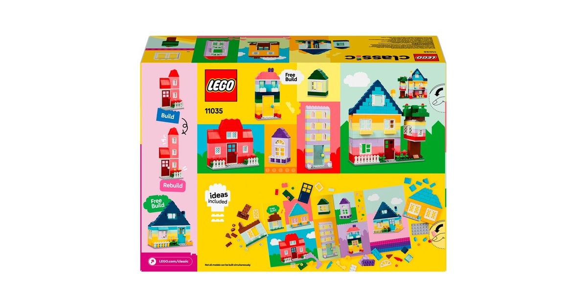 LEGO 11035 Classic Kreative Häuser, Konstruktionsspielzeug