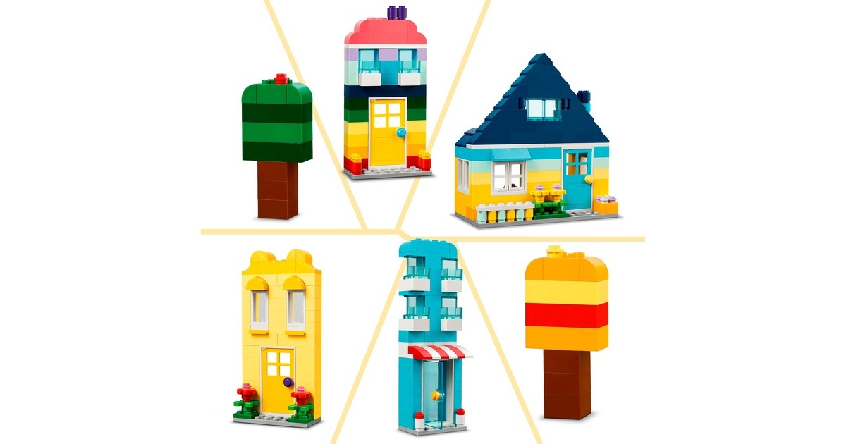 LEGO 11035 Classic Kreative Häuser, Konstruktionsspielzeug