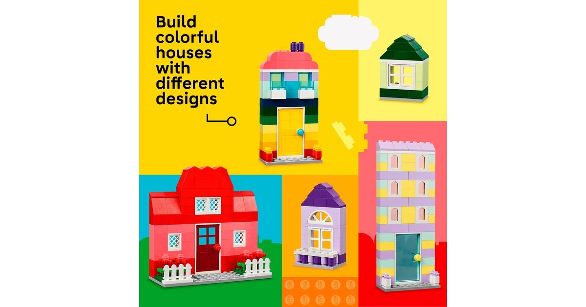 LEGO 11035 Classic Kreative Häuser, Konstruktionsspielzeug