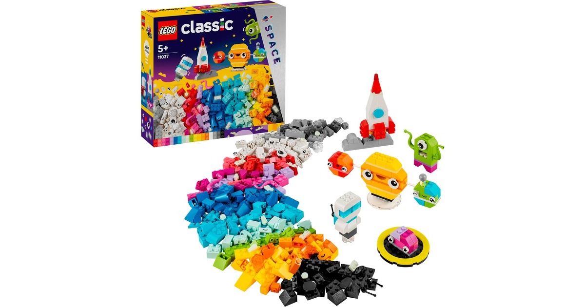 LEGO 11037 Classic Kreative Weltraumplaneten, Konstruktionsspielzeug