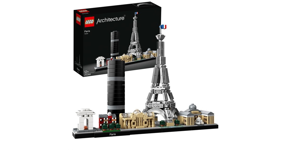 LEGO 21044 Architecture Paris, Konstruktionsspielzeug