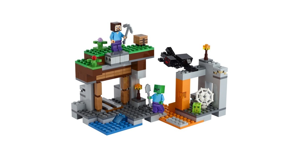 LEGO 21166 Minecraft Die verlassene Mine, Konstruktionsspielzeug