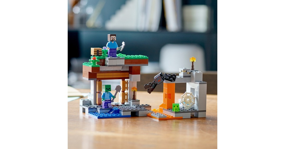 LEGO 21166 Minecraft Die verlassene Mine, Konstruktionsspielzeug
