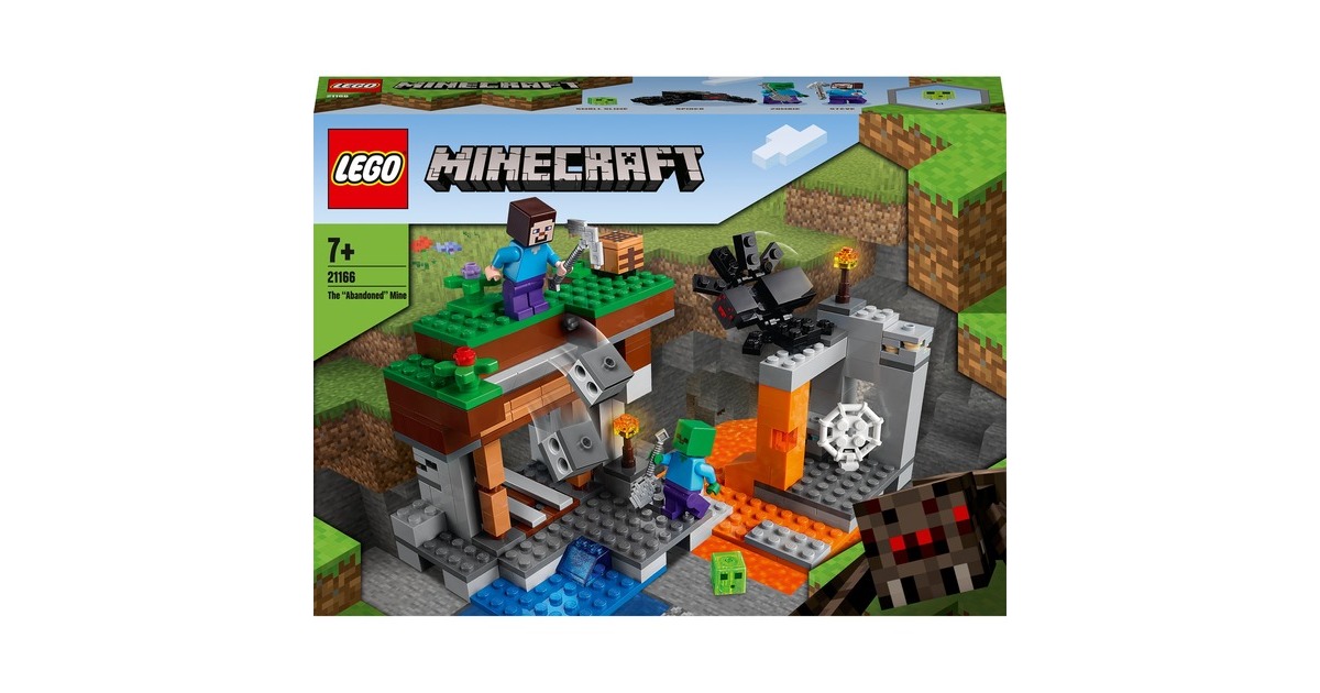 LEGO 21166 Minecraft Die verlassene Mine, Konstruktionsspielzeug
