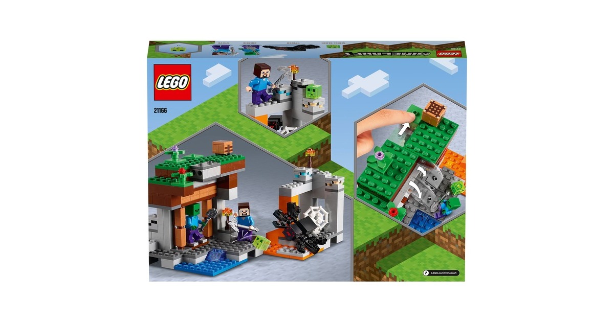 LEGO 21166 Minecraft Die verlassene Mine, Konstruktionsspielzeug