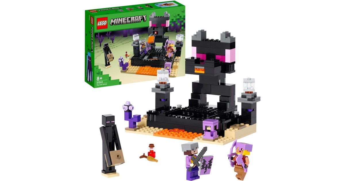 LEGO 21242 Minecraft Die End-Arena, Konstruktionsspielzeug