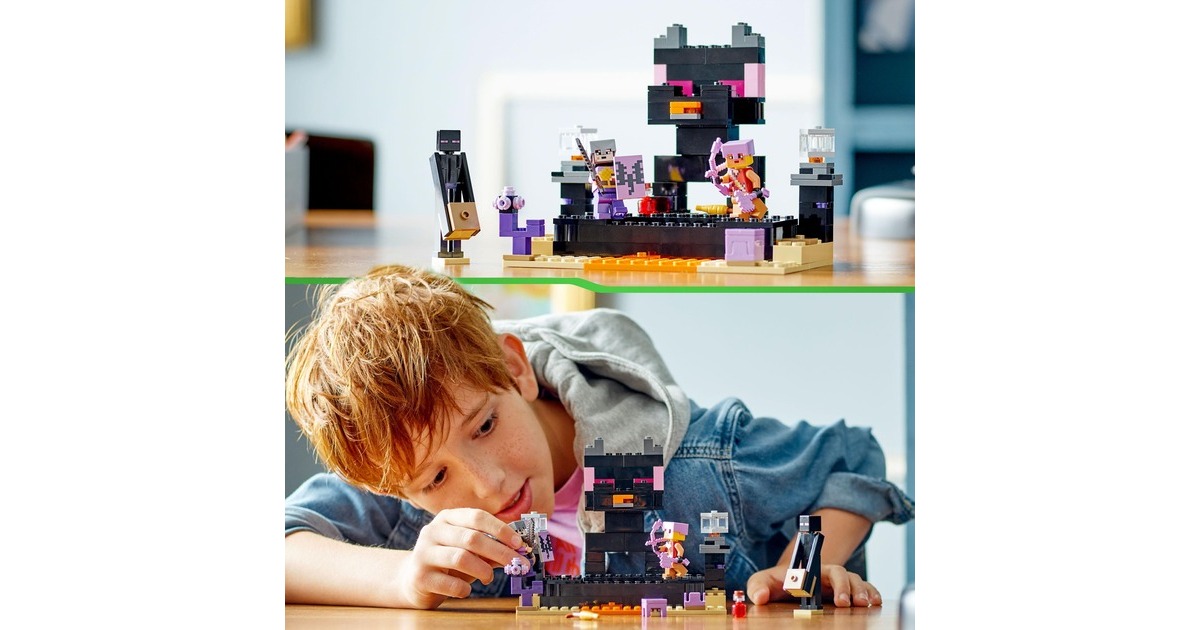 LEGO 21242 Minecraft Die End-Arena, Konstruktionsspielzeug